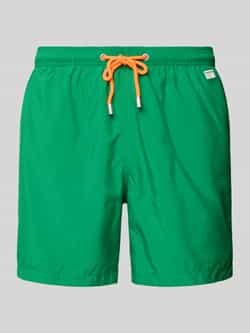 MC2 Saint Barth Regular fit korte zwembroek met labelbadge model 'LIGHTING PANTONE'