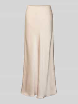 NEO NOIR Midirok van satijn met elastische band model 'URA'