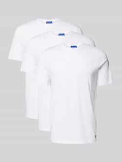 Hugo Blue T-shirt met labelprint