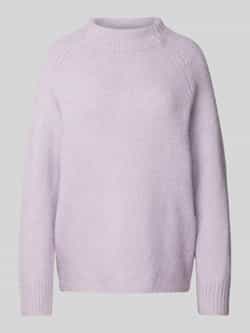 Monari Gebreide pullover met opstaande kraag