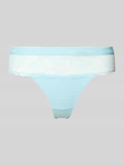 Calvin Klein Underwear String met kantgarnering