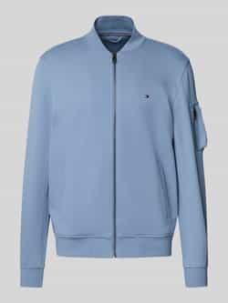 Tommy Hilfiger Relaxed fit sweatjack van katoenmix