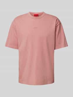 HUGO Oversized T-shirt met ronde hals model 'Docku'