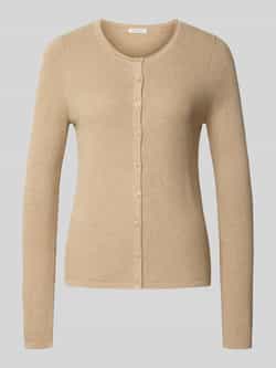 Christian Berg Woman Gebreide cardigan met structuurmotief