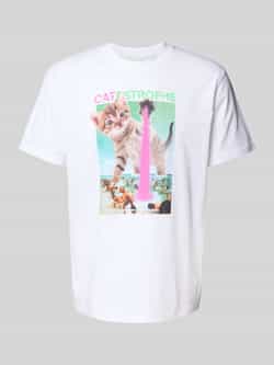 Dedicated T-shirt met ronde hals model 'Catastrophe'