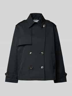 Jake*s Casual Trenchcoat met strookzakken