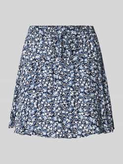 Only Uitlopende midirok met all-over motief model 'NALA'