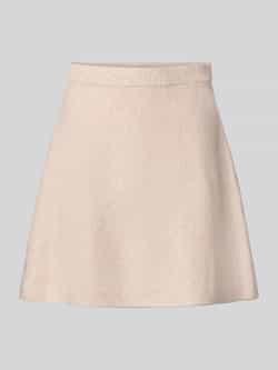 Pieces Nauwsluitende minirok met wol model 'MALOU'