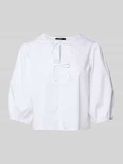 Zero Regular fit blouse met druppelvormige hals