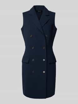 Lauren Ralph Lauren Mini-jurk met reverskraag en klepzakken model 'KEVONNA'