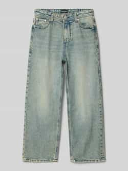 JACK & JONES JUNIOR baggy  waist baggy jeans medium blue denim