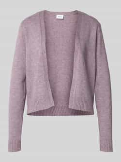Vila Gebreide cardigan met opengewerkte voorkant model 'VIRIL'