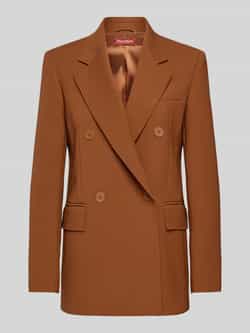 Max Mara Studio Blazer met reverskraag model 'LAMELLA'