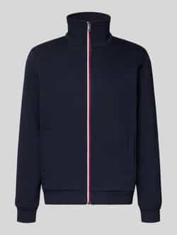 Tommy Hilfiger Regular fit sweatjack van katoenmix