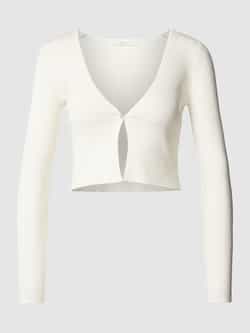 Jake*s Cocktail Korte cardigan met fijnrib