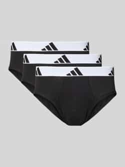 ADIDAS SPORTSWEAR Slip met elastische band met logo in een set van 3 stuks model 'Active Flex'