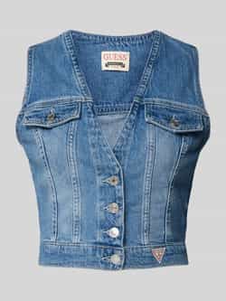 Guess Jeanstop met doorknoopsluiting model 'EVA'