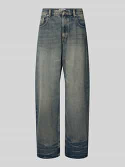 REVIEW Baggy fit jeans in 5-pocketmodel met viscose