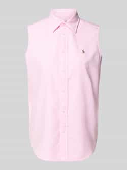 Polo Ralph Lauren Regular fit overhemdblouse in mouwloos design
