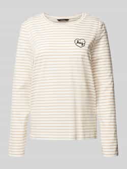 Vero Moda Regular fit shirt met lange mouwen en stitching met opschrift model 'OYA FRANCIS'