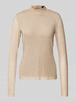 Copenhagen Muse Shirt met lange mouwen en siersteentjes model 'STORNO'