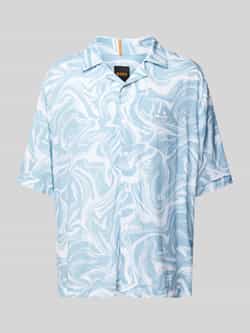 Boss Orange Relaxed fit vrijetijdsoverhemd van viscose model 'Lapis'