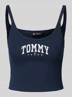 Tommy Jeans Korte top met logostitching