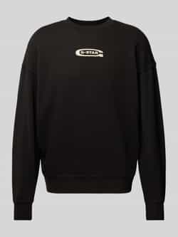 G-Star Raw Sweatshirt met labelprint model 'Photo'