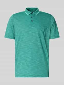 RAGMAN Regular fit poloshirt met borstzak