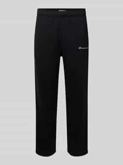 Champion Straight fit sweatpants met logostitching model 'Icons'