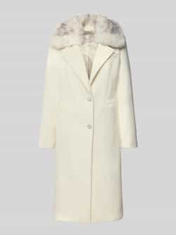 Guess Regular fit lange jas met reverskraag model 'Karole'