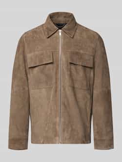 Drykorn Blouson in leerlook model 'KOSAN'