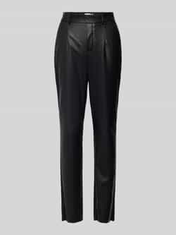 Vila Broek in leerlook model 'DAGMAR'