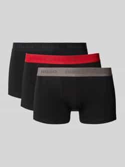 HUGO Regular fit boxershort van katoenmix in een set van 3 stuks