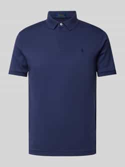 Polo Ralph Lauren Custom slim fit poloshirt met logostitching model 'INTERLOCK'