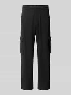 EA7 Emporio Armani Sweatpants met cargozakken