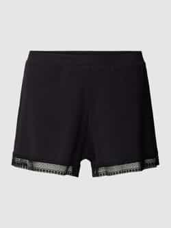 Sloggi Sweatshorts met kant model 'Go Ribbed'