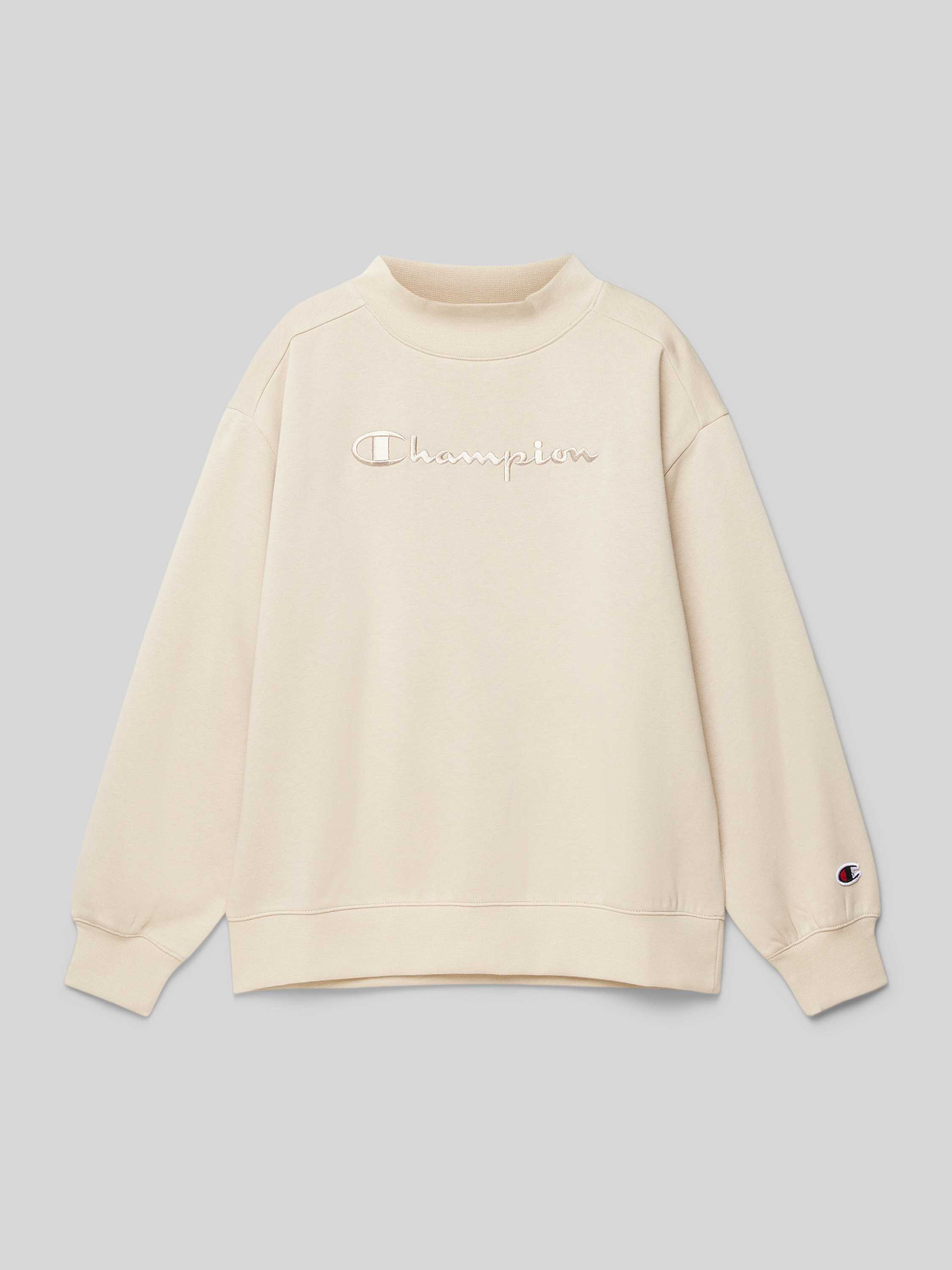 Champion Sweatshirt met labelstitching