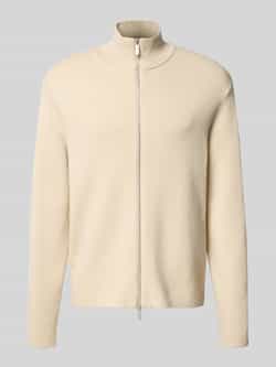 Selected Homme Relaxed fit gebreid jack van viscosemix model 'TELLER'