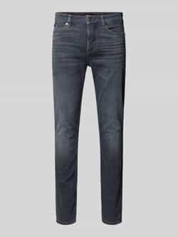 Boss Slim fit jeans in labeldetail model 'Delaware'