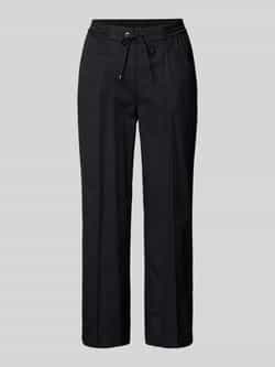 TONI Wide leg stoffen broek met verkort model 'Sue'