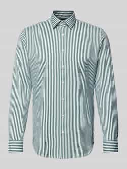 Jake*s Slim fit zakelijk overhemd met kentkraag