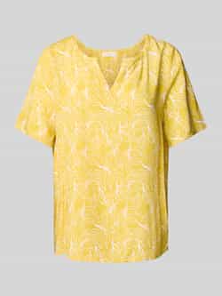 Christian Berg Woman Slim fit blouseshirt met tuniekkraag