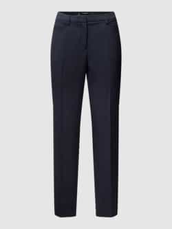 MORE & MORE Stoffen broek met persplooien