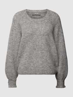 MOS MOSH Gebreide pullover met ronde hals model 'TALLI'