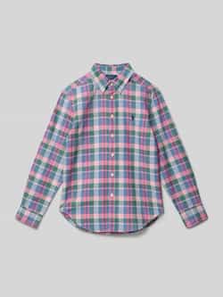 Polo Ralph Lauren Teens Regular fit zakelijk overhemd met button-downkraag
