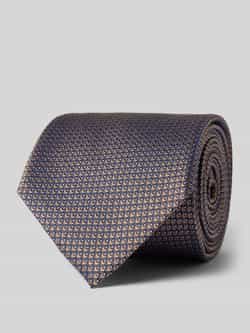 Profuomo Zijden Geweven Kameel Stropdas Multicolor Heren