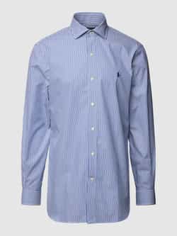 Polo Ralph Lauren Slim fit zakelijk overhemd met logostitching