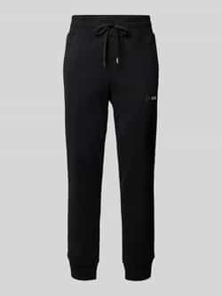 Versace Jeans Couture Tapered fit sweatpants met labelbadge