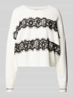 LIU JO SPORT Sweatshirt met kant